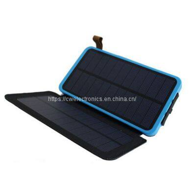 solar power banks large capacity phone chargers power supply