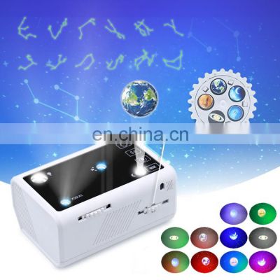 Led Star Projector Night Lamp Galaxy Starry Light Twelve Constellation Projector