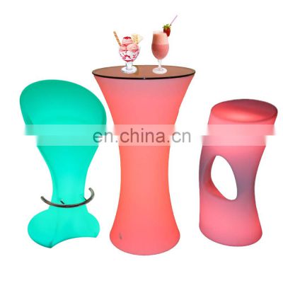 mesas y sillas discoteca plastic cocktail tables high party stool bar comptoir home bar tables