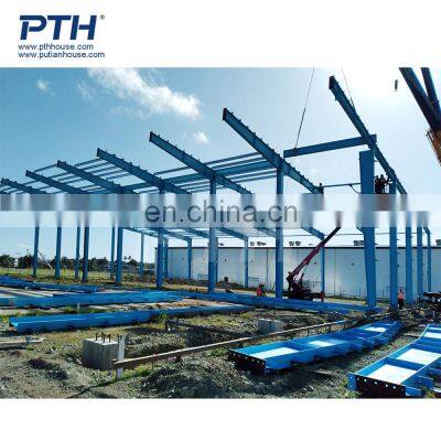 Factory Supply Prefabricated Durable Steel Structure Building  Large Span Warehouse Workshop