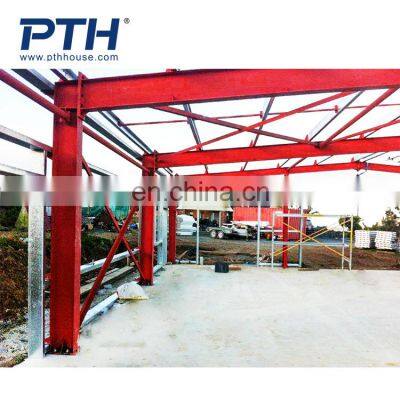 High Quality Steel Structure Fabrication Low Cost Steel Frame Industrial photo-4