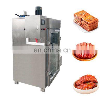 Full Automatic Commercial Smokehouse Meat Smoker House Wood Machine for Meat and Fish photo-4