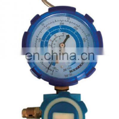 CT-467 Refrigeration System Air Conditioner R134A R22 R12 R502 R410A R404 Brass Single Manifold Gauge Set With Sight Glass photo-4
