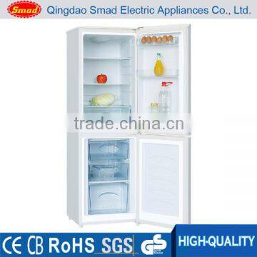 150L home appliance double door combi refrigerator