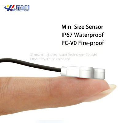 XKC-Y23A Intelligent Non-contact Level Sensors Small Size Water Level Adjustable Sensitivity Sensor for Flat Containers