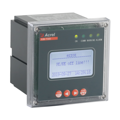 Acrel AIM-T300 AC/DC480V Ground Insulation Resistance Industrial Insulation Monitoring Self-test Function, SOE Event Recording photo-2