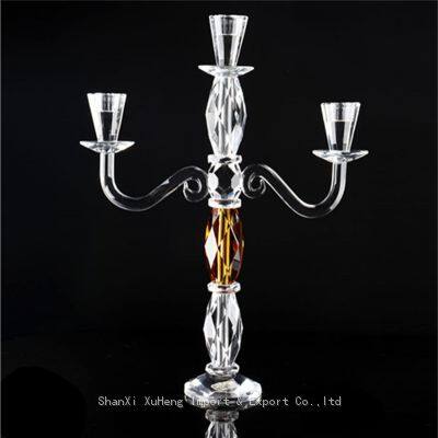Hot Selling Wedding Candle Holder Ornament Crystal Headed Candle Holder Candle Stand photo-3