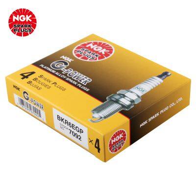 Wholesale Original Genuine NGK Spark Plug Single Platinum BKR6EGP 7092 Car Engine Spark Plug for Audi photo-2