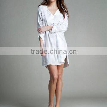 China sleepwear women supplier cotton night wear