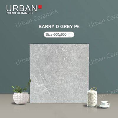 600X600mm Vitrified Ceramic Hotel Bedroom Glazed Polished Porcelain Floor Wall Tile