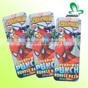 Promotion glossy label sticker packing bags