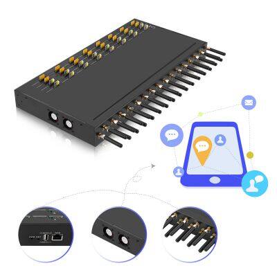 4G-32-128 voip gsm gateway support IMEI change/goip gateway 32 for call terminal
