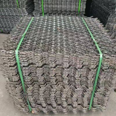 Refractory Hexmesh 48mm Mesh Size Double Clench Bonding Hole Hexmetal Wholesale Price for Foundry Furnace photo-4
