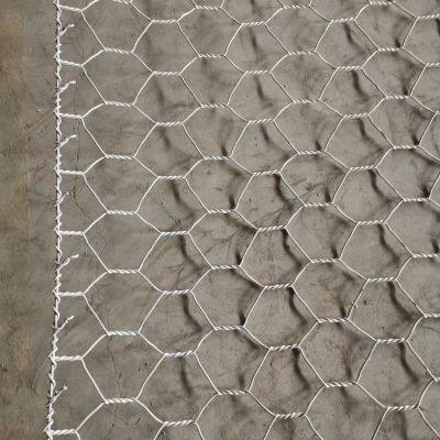 Riverbank protection gabion stone cage water conservancy project for flood control and bank stabilization, lead wire cage