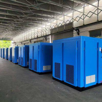 MUT-220A Saman two-stage permanent magnet variable-frequency screw air compressor with high output capacity