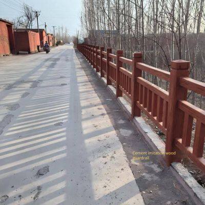 Molds for Cement Imitation Wood Guardrails, Imitation Vine Railings, River Channels, Parks, Scenic Area Fences, Imitation Bark Fences, Mold Factory photo-2