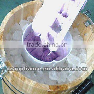 4QT ORIGINAL WOODEN BUCKET ICE CREAM MAKER photo-6