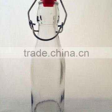 250ml swing top bottle, glass swing top bottle in 250ml