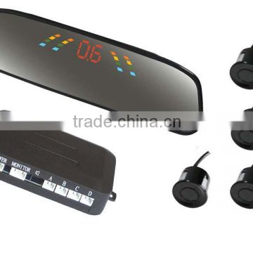 LED mirror parking sensor car parking sensor Led display Mirror parking sensor