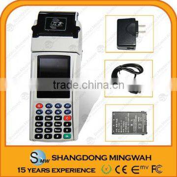 HF rfid handheld reader pos terminal with GPRS--factory built in 1992 accept paypal