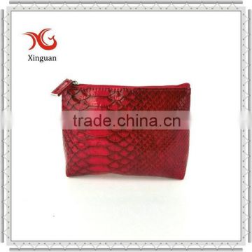 Snake Skin Women Cosmetic Bag