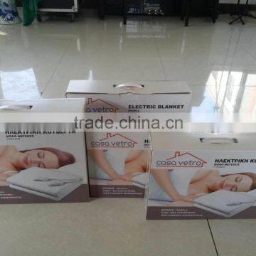 Europe plug electric blanket manufacturer