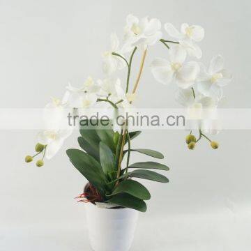 Best selling indoor decoration flower stand /wholesale artificial fake orchid Chinese supplier