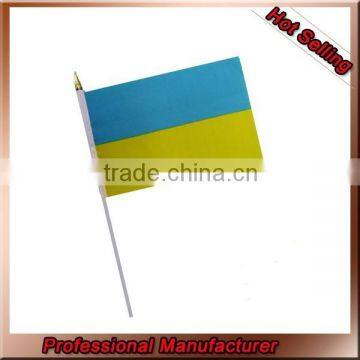 wholesale hand national flag in Ukraine design