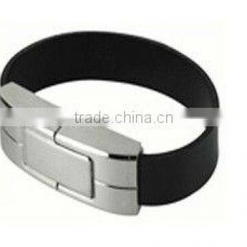 OEM Leather usb bracelet / Wristband 2.0 for christmas gift