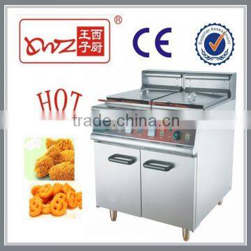 Two tank 64L chicken fryer machine for sale