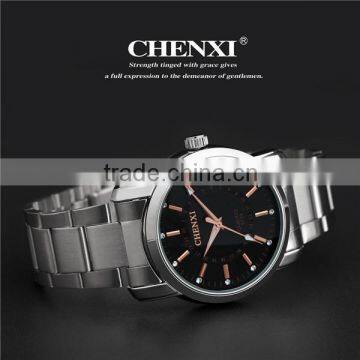 2016 Made in China Chenxi Quartz Mens Wrist Rose Gold Watch