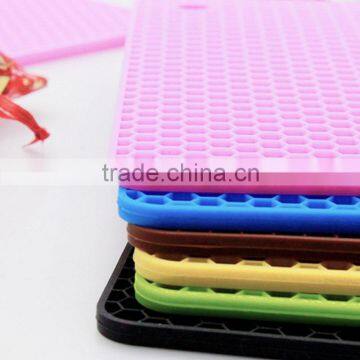 2015 Custom Honeycomb Shaped Silicone Mat/kitchen Silicon Mats photo-4