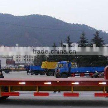 2 axle low flatbed Semi-Trailer