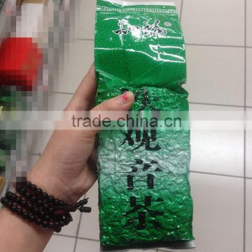 Wholesale best price custom printed vacuumed empty china green tea packing bag