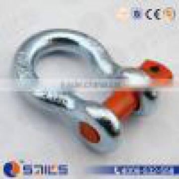 US Type CE Forged Steel red pin Lifting Shackles