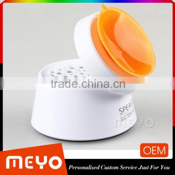 Bluetooth mobile phone speaker with sucking disc phone holder stand