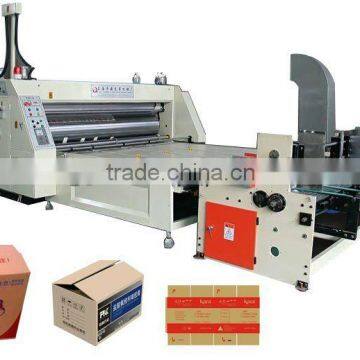 corrugated carton box flexo printer machine