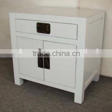 Modern chinese antique reproduction furniture wood nightstands