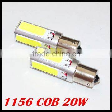 2x 1156 High Power COB LED BA15S Fog Lamp Daytime Running Light DRL Bulbs Pure White Car Signal Reverse Light Bulb cob 20w led