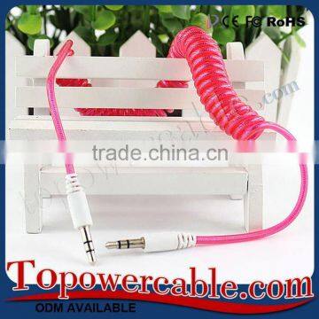 Portable Telephone Wire Design Cheap Aux Cable Car Stereo Aux Cable