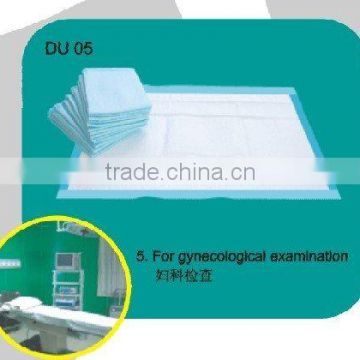 gynecological examination disposable underpads