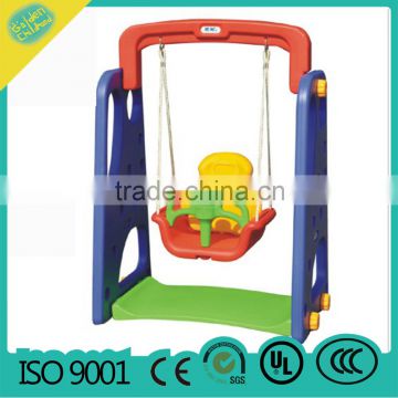 kindergarden kids plastic swing ,outdoor baby plastic slide