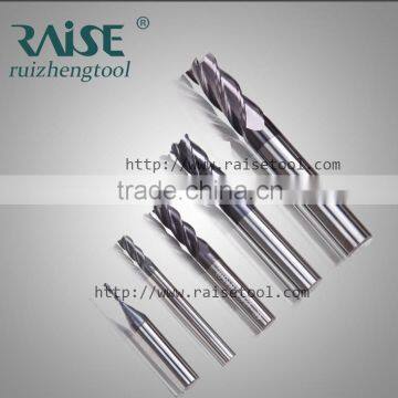 zhangjiagang Raise Straight shank tungsten carbide square end mill for mold manufacturing