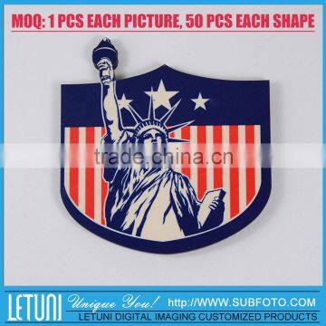 Sublimation Print Statue of Liberty Fridge Magnet Souvenir