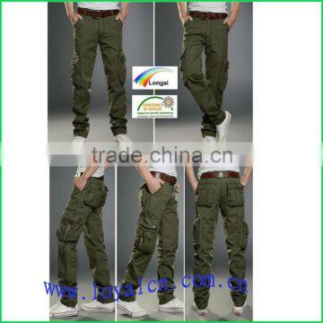 summer casual pants for men & fashion cargo long pants