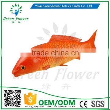 Greenflower 2016 Wholesale artificial PU fish Big red carp China handmaking decoration