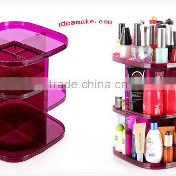 360Degree Spinning Rotating Makeup Organizer