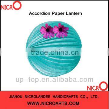 ***Popular*** Accordion Paper Lantern For Party & Wdding Deco.