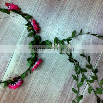 Boho Ladies Floral Flower Festival Wedding Garland Forehead Hair Head Band F1007