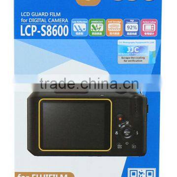 PET Screen Protector For FUJIFILM FINEPIX S8600 JJC LCP-S8600 LCD Guard Film Protector For Camera